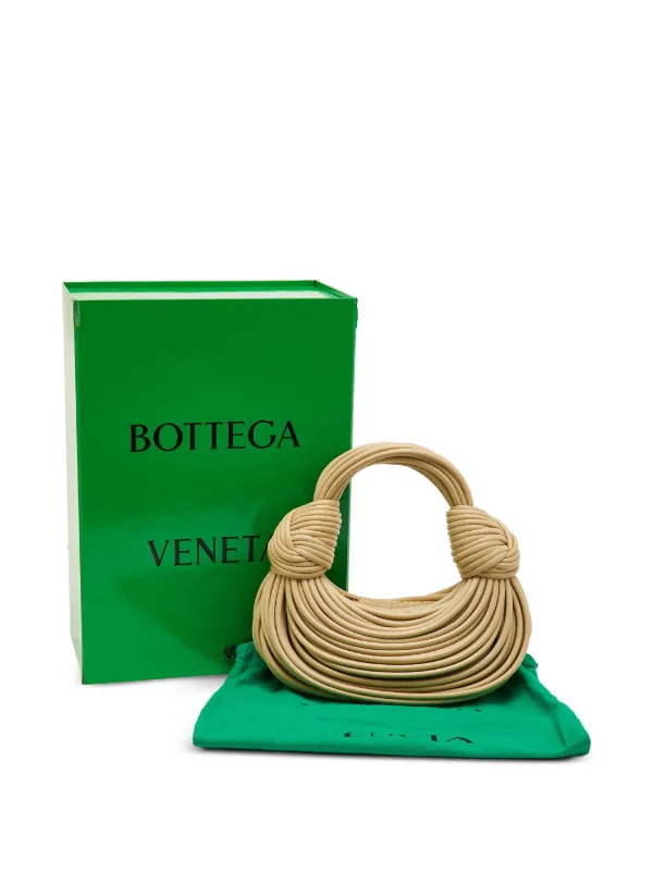Bottega Veneta Pre-Owned Mini Double Knot Leather Tote Bag