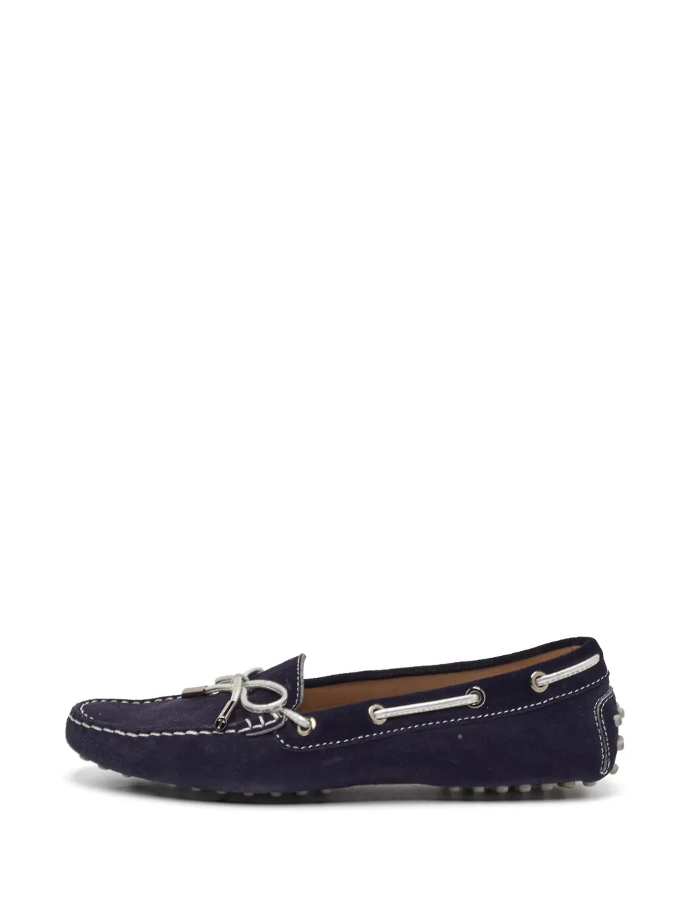 Tod's Vintage Gommino suede loafers - Blau