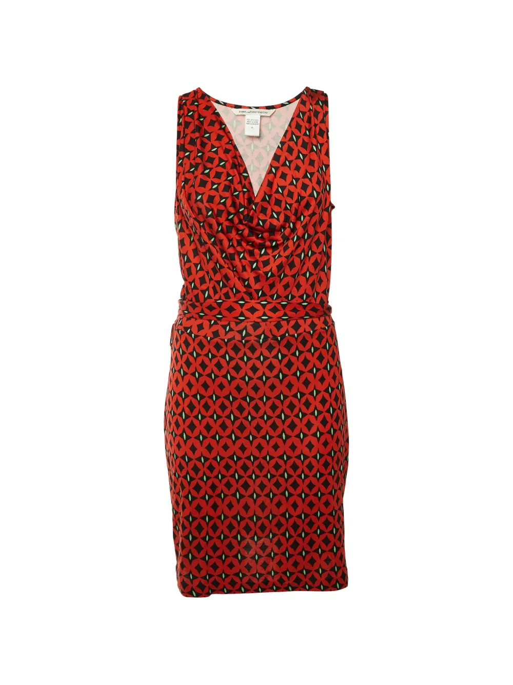 DVF Diane von Furstenberg Keesa geometric-print dress - Rot