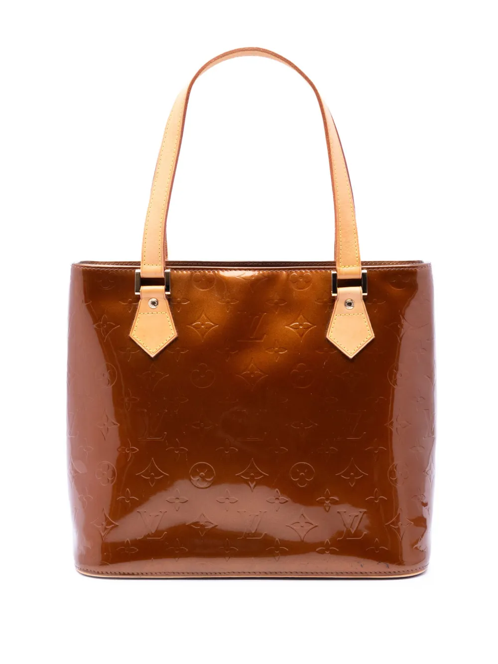 Louis Vuitton Pre-Owned 2000 Monogram Vernis Houston tote bag - Marrone