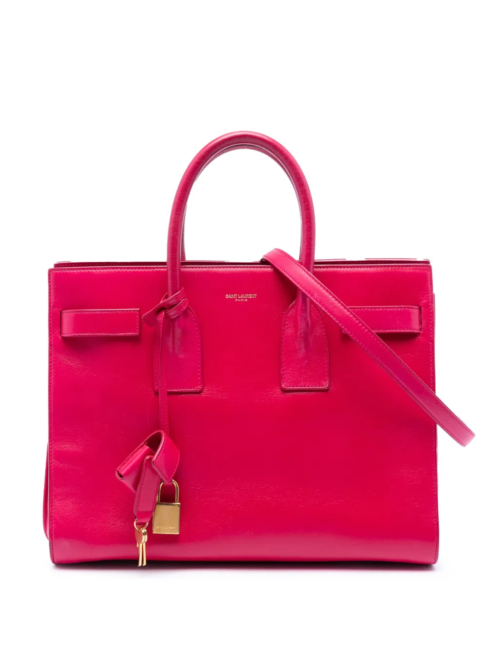 Saint Laurent Pre-Owned 2013-2026 Small Leather Sac De Jour satchel - Pink