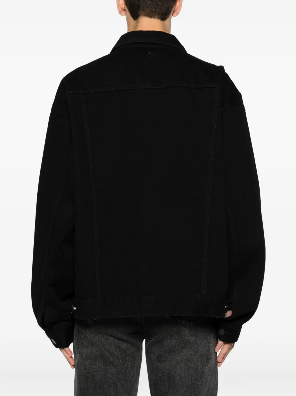 Carhartt WIP Helston jack met knopen Zwart