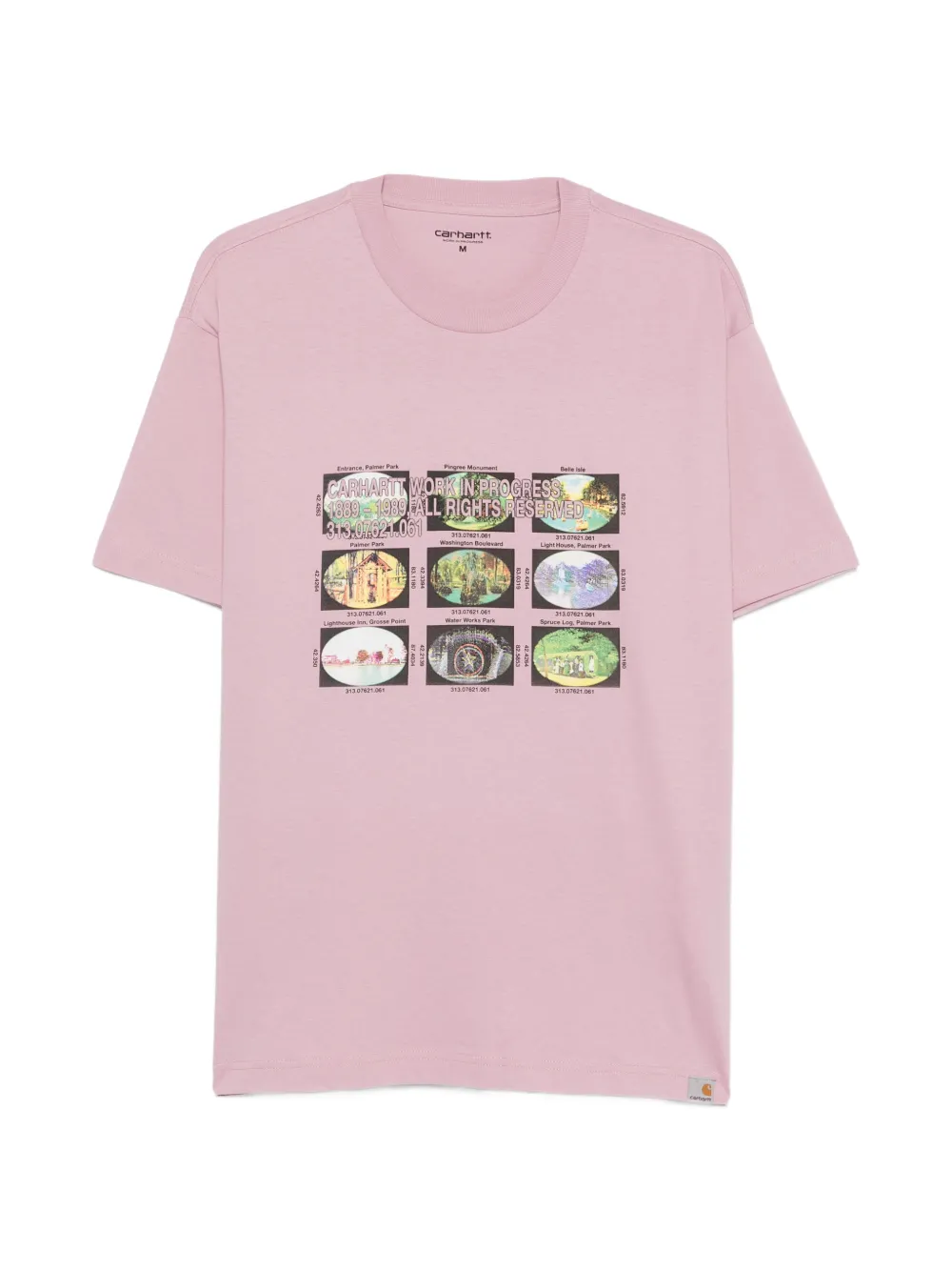 Carhartt WIP Coordinates T-Shirt - Rosa