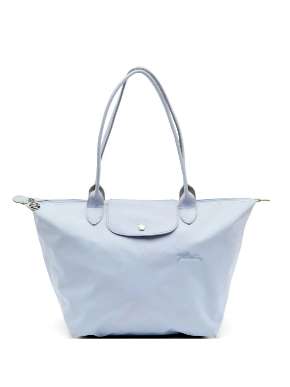 Longchamp Le Pliage snap-button tote bag - Blu
