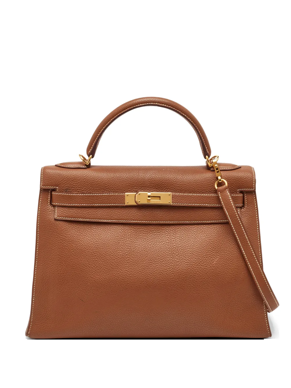 Hermès Pre-Owned 32 Kelly Sellier shoulder bag - Marrone