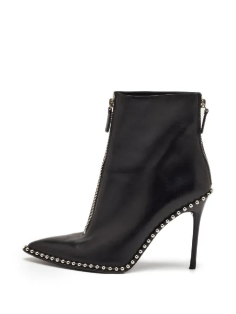 Alexander Wang studded pointed-toe ankle boots
