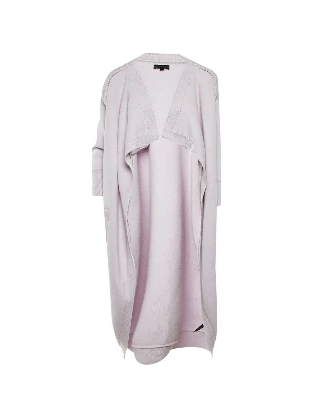 Pre-owned Burberry Prorsum Open-front Cardigan In Purple