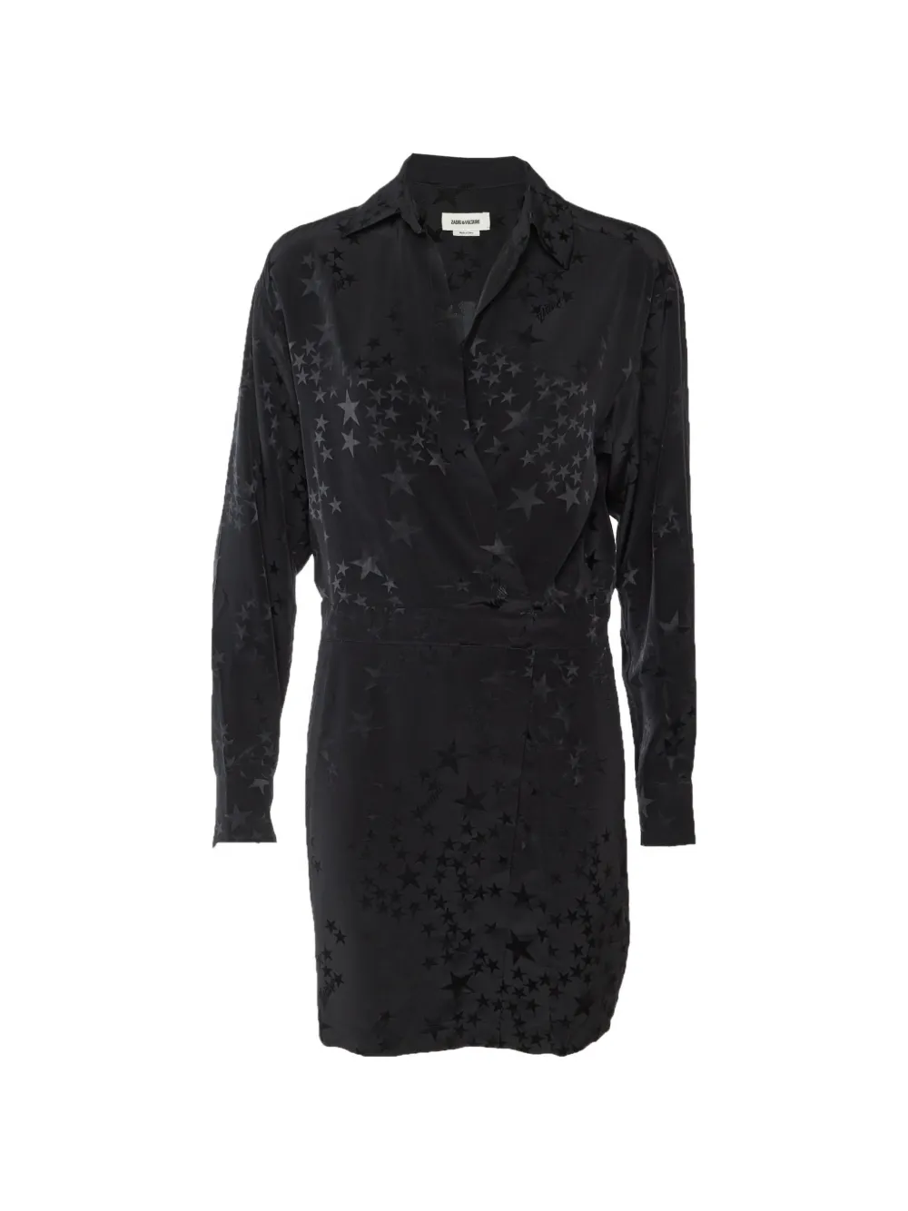 Zadig&Voltaire Abito corto Ravy jacquard - Nero