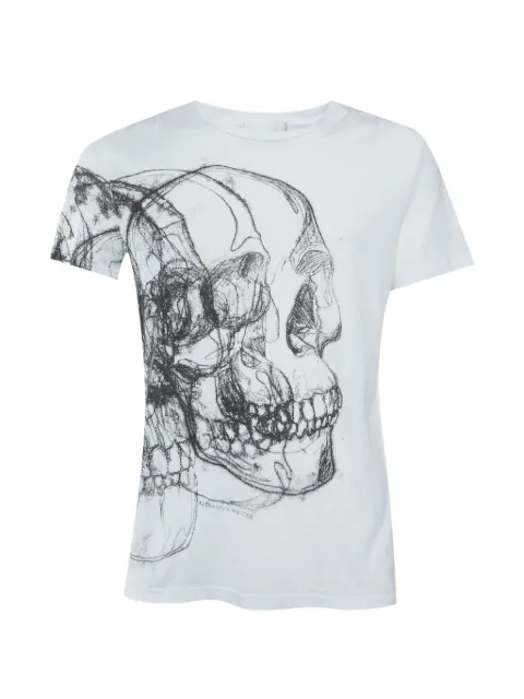 Alexander McQueen Pre-Owned playera con motivo Scribbled Skull