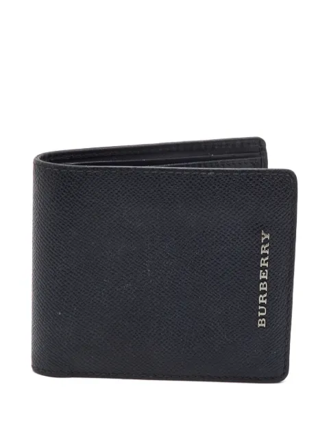Burberry Pre-Owned pebbled bi-fold wallet