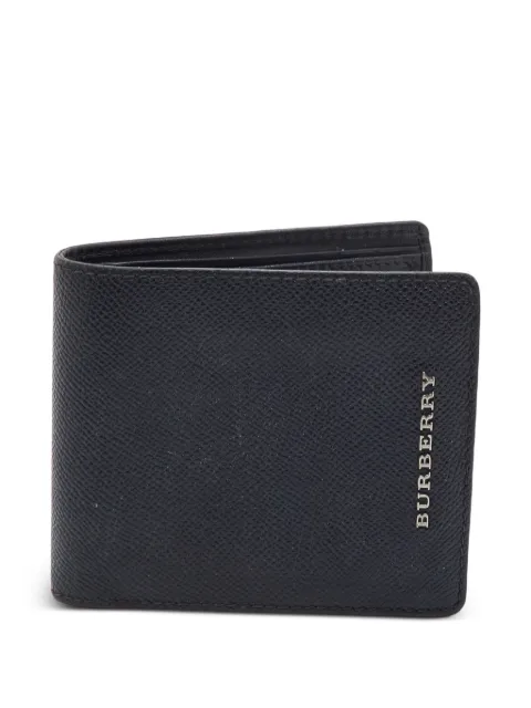 Burberry Pre-Owned pebbled bi-fold wallet