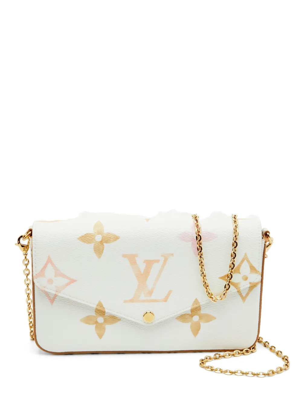 Louis Vuitton Pre-Owned Monogram Giant Watercolor Felicie pochette bag - White