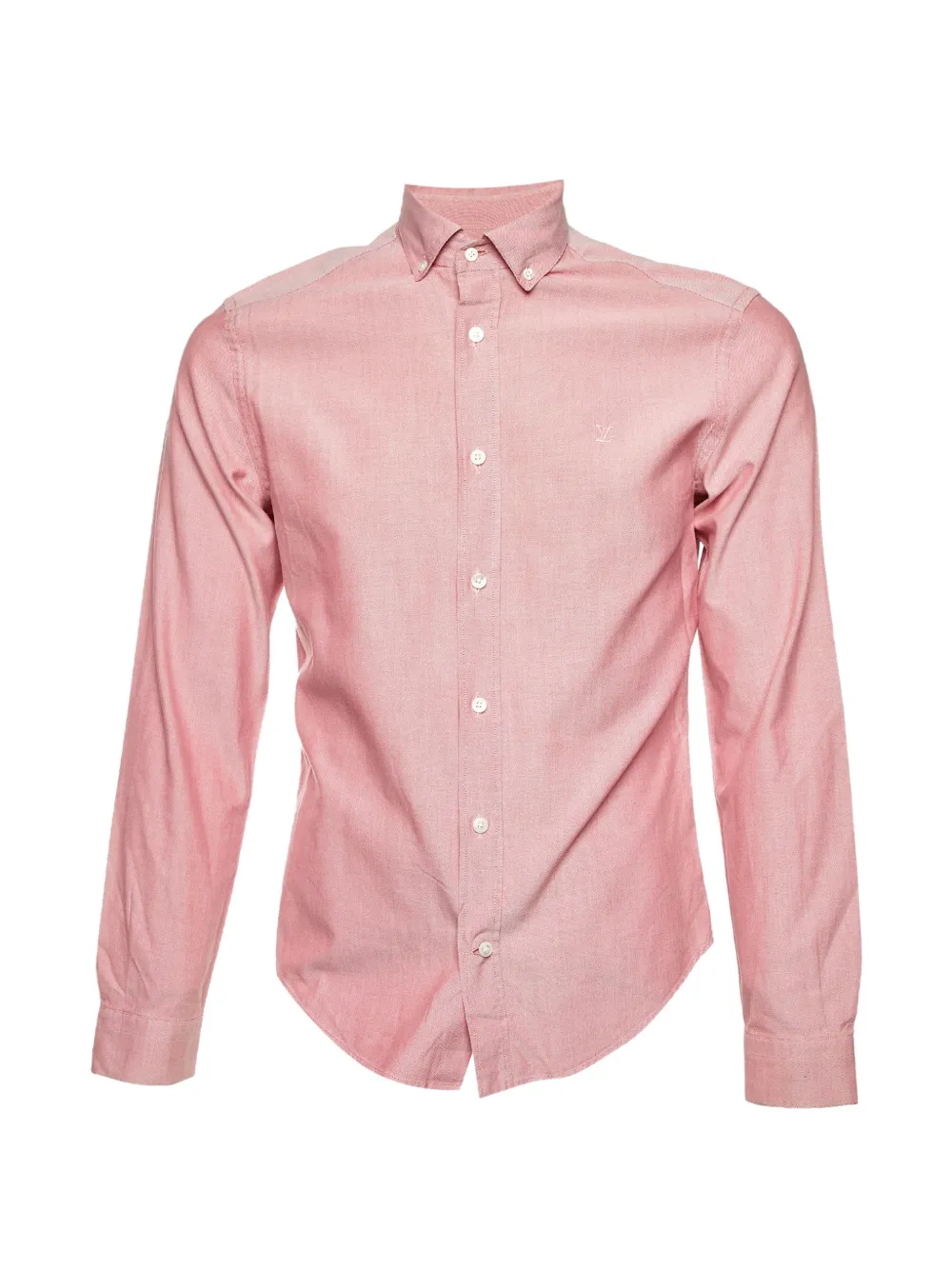 Louis Vuitton Pre-Owned Chambray cotton shirt - Rosa