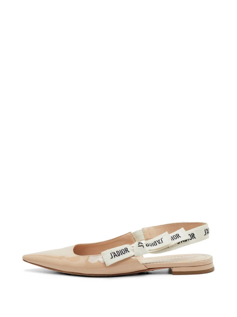 Christian Dior Pre-Owned J'Adior pointed-toe ballet flats - Neutrals