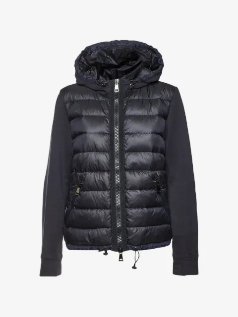 Moncler quilted hooded jacket