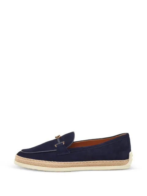 Tod's Vintage Double T espadrille loafers