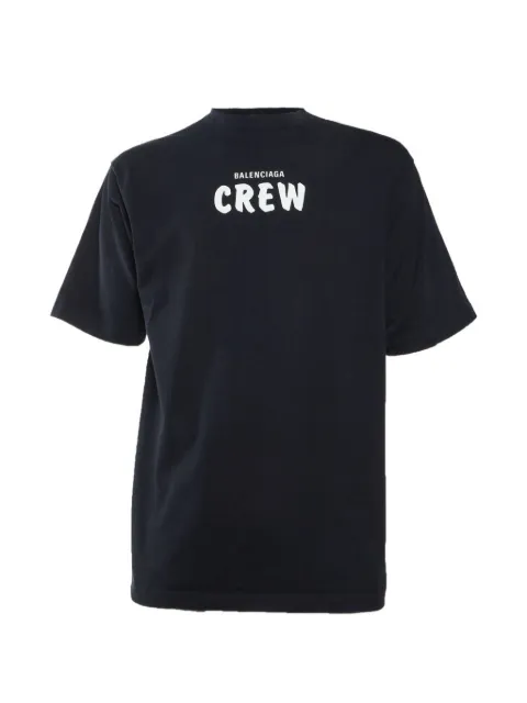 Balenciaga Pre-Owned Crew logo-print T-shirt