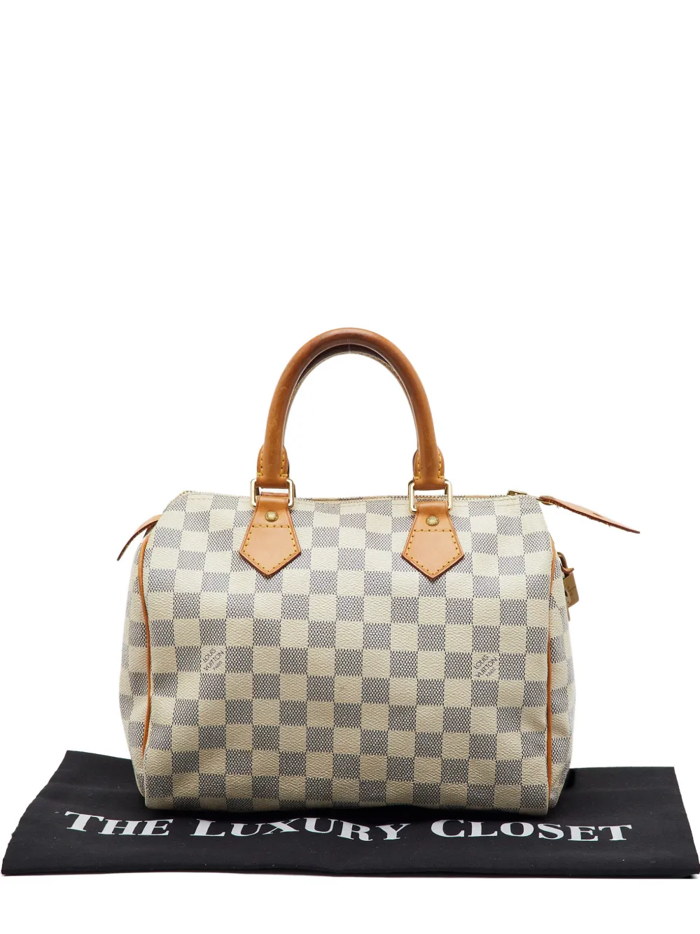 Louis Vuitton Pre-Owned Speedy 25 Damier Azur handbag - Neutrals