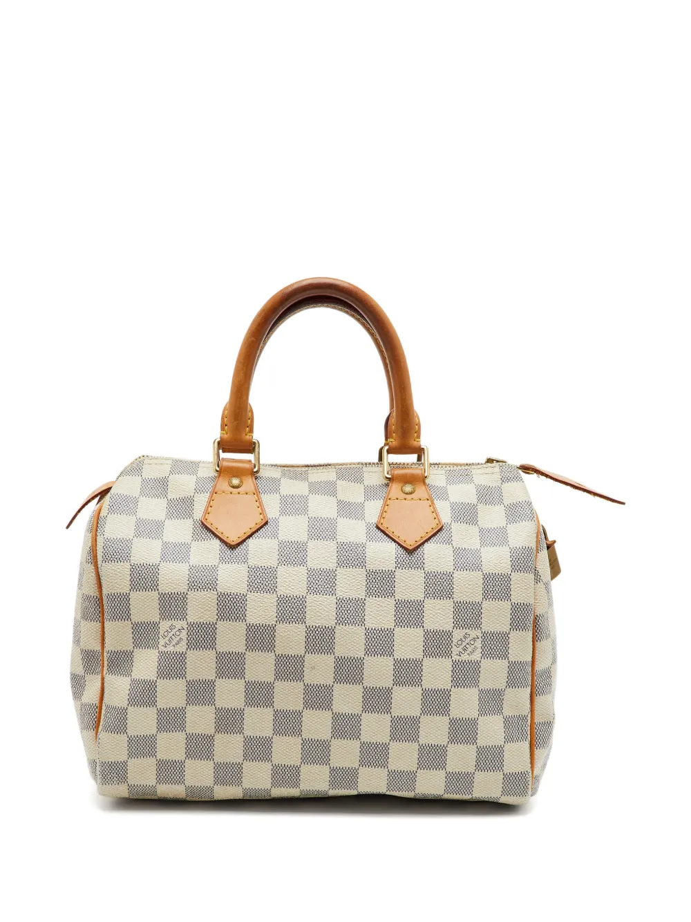 Louis Vuitton Pre-Owned Speedy 25 Damier Azur handbag - Nude