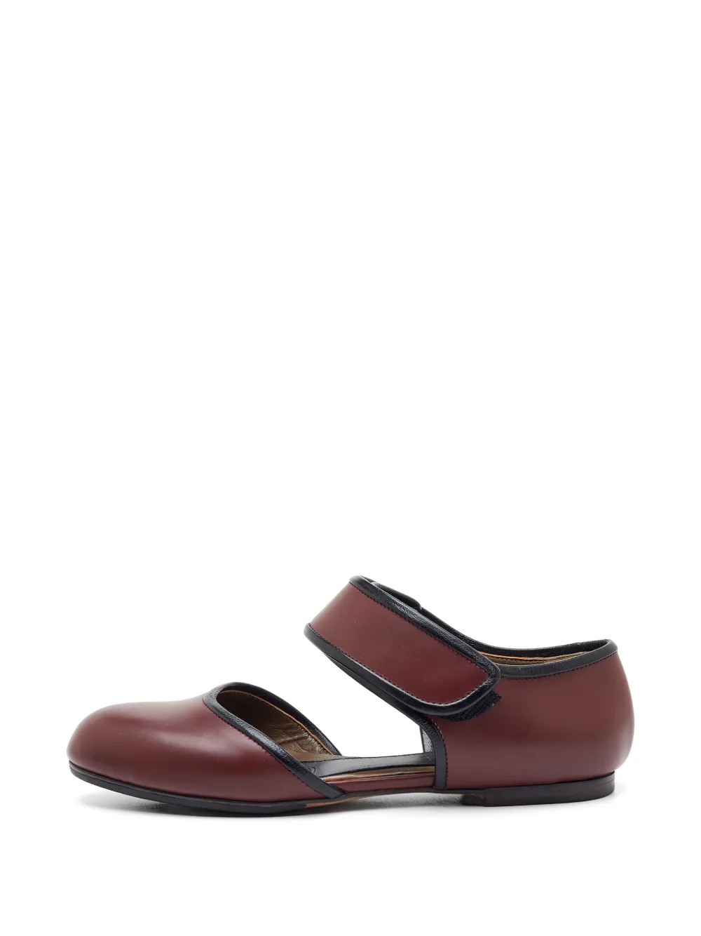 Marni Pre-Owned Mary Jane ballet flats - Marrone