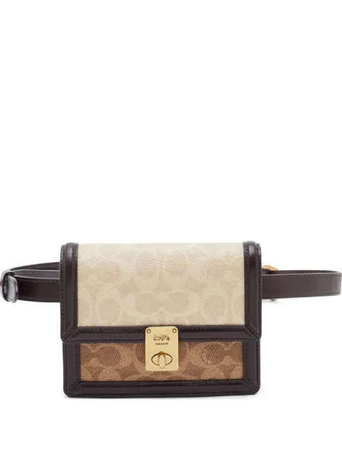 Coach Hutton turn-lock belt bag