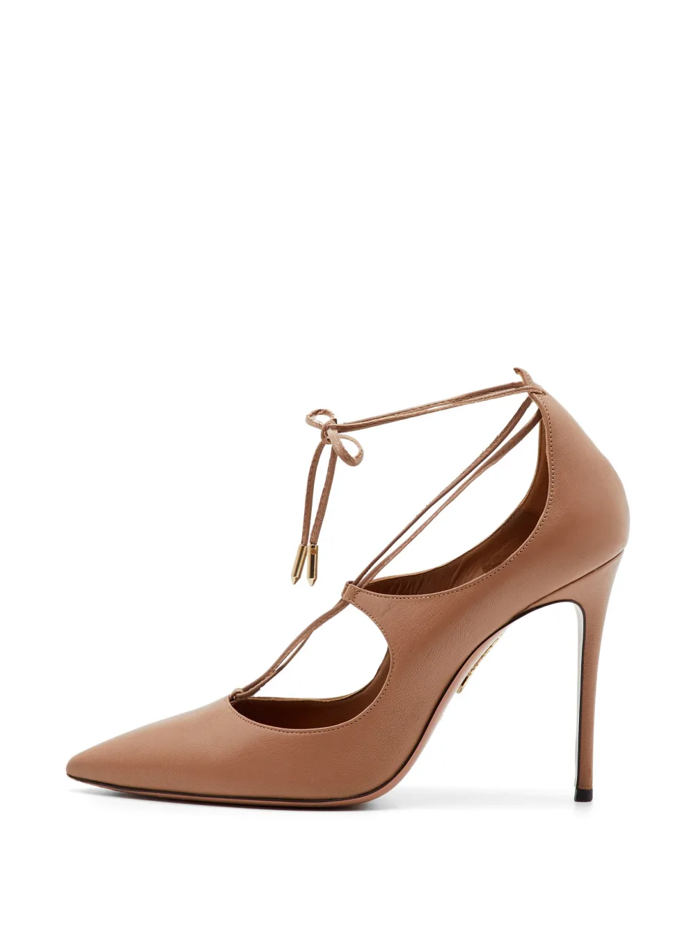 Aquazzura Christy pointed-toe pumps - Braun