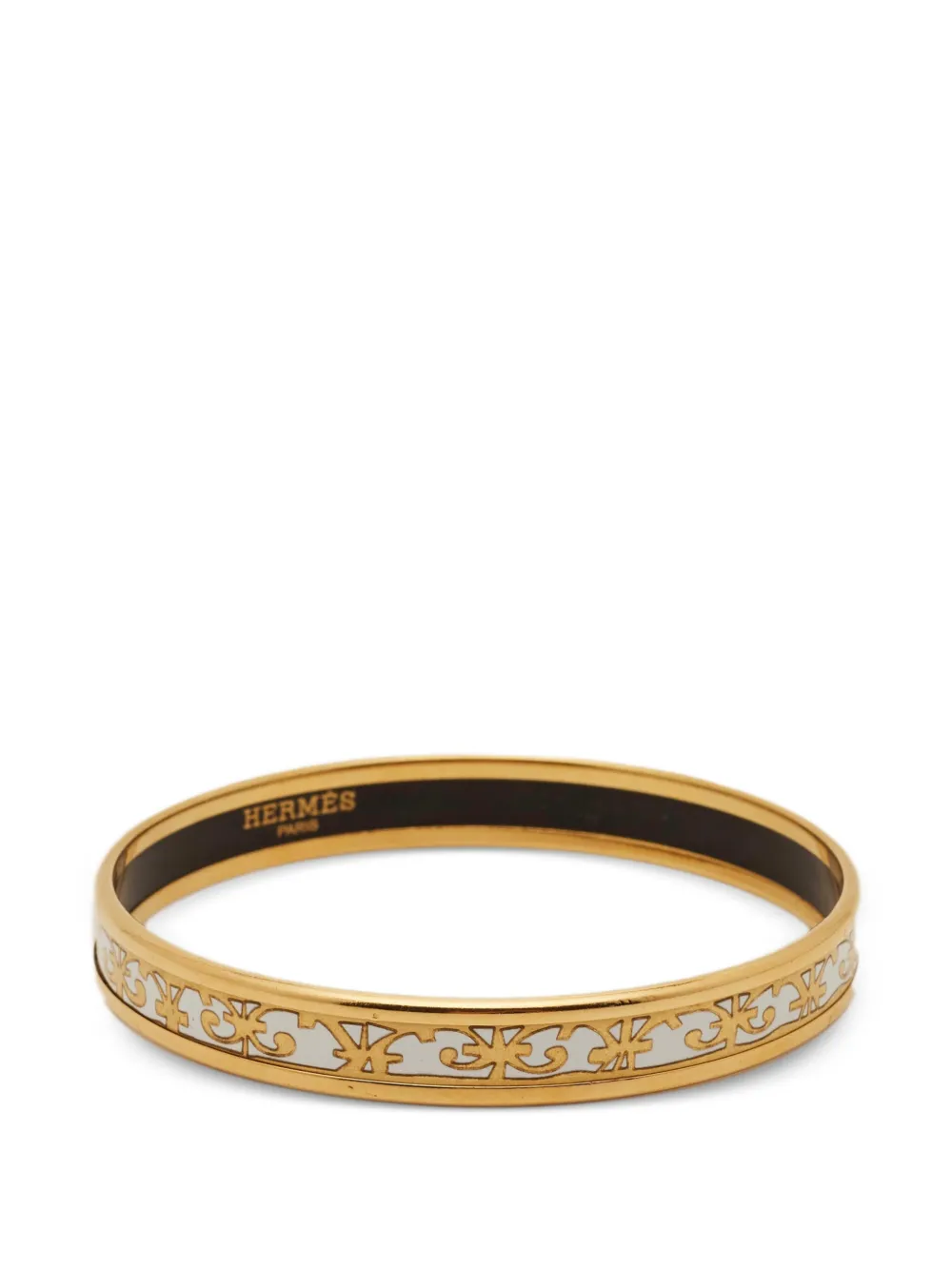 Hermès Pre-Owned Balcons Du Guadalquivir bangle bracelet - Oro