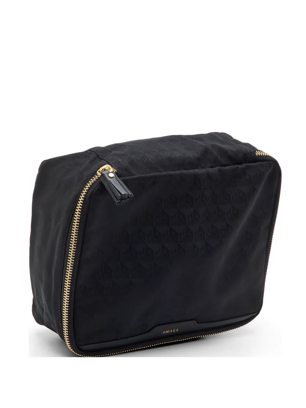 Anya Hindmarch Logo packing makeup bag - Nero