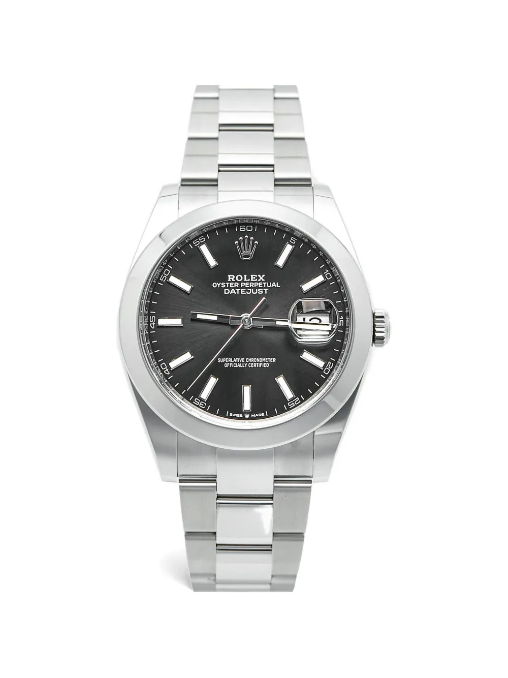 Rolex 2024 Datejust Oystersteel 41mm watch - Nero