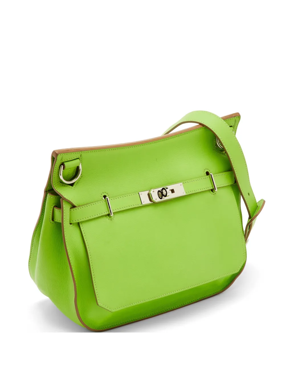 Hermès Pre-Owned 2012 28 Jypsiere leather shoulder bag - Verde