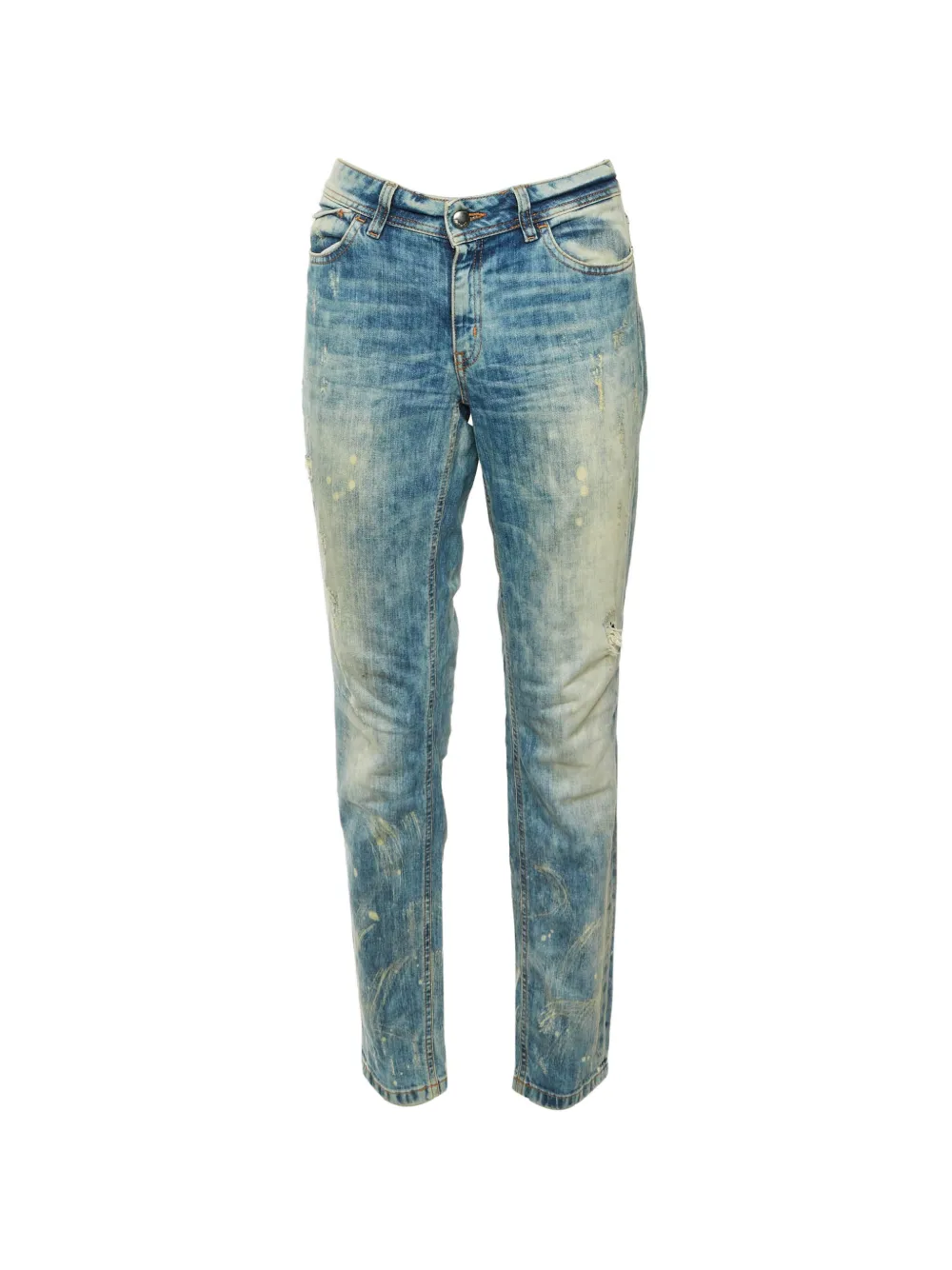 Just Cavalli Vintage jean skinny à effet délavé - Bleu Just Cavalli Vintage jean skinny à effet délavé - Bleu
