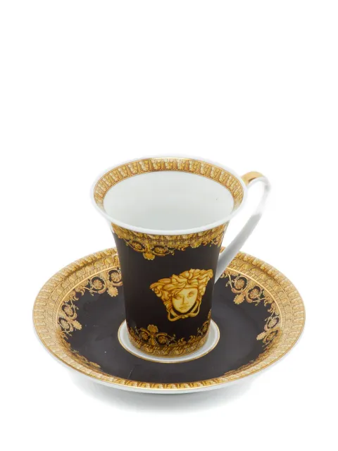 Versace Pre-Owned x Rosenthal I Love Baroque espresso cup and saucer set