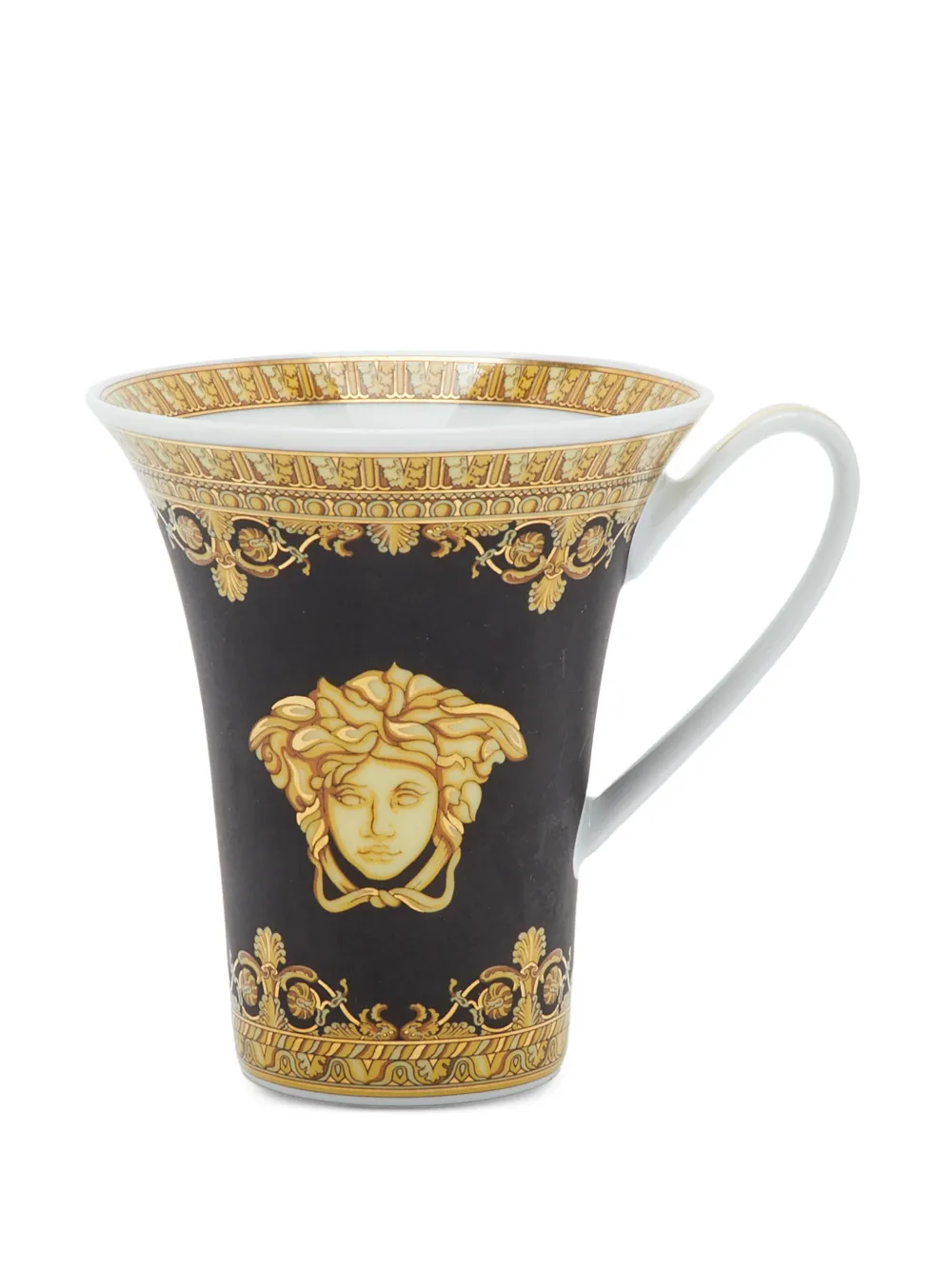 Versace Pre-Owned x Rosenthal I Love Baroque espresso cup and saucer set - Schwarz