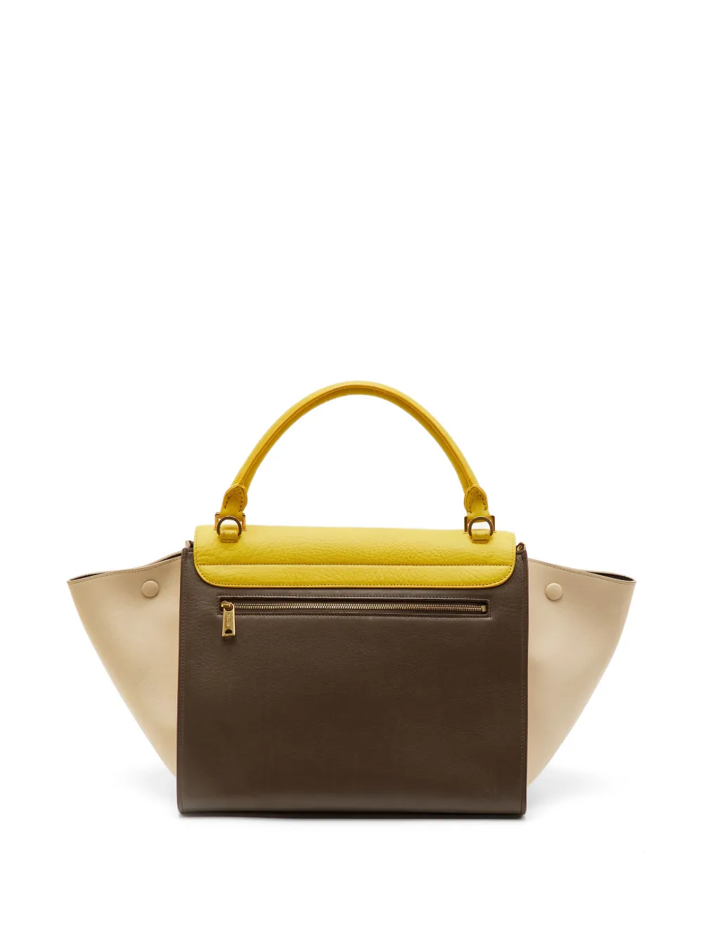 Celine Pre-Owned Borsa a mano Celine Trapeze media 2014 - Marrone
