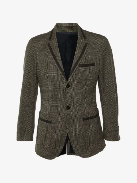 Alexander McQueen Pre-Owned houndstooth-pattern blazer