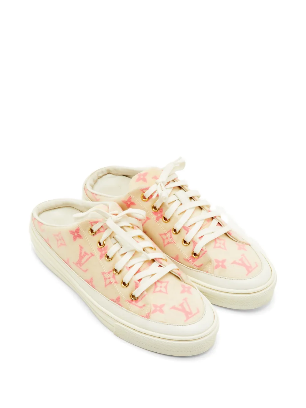 Louis Vuitton Pre-Owned Stellar Monogram mule sneakers - Bianco