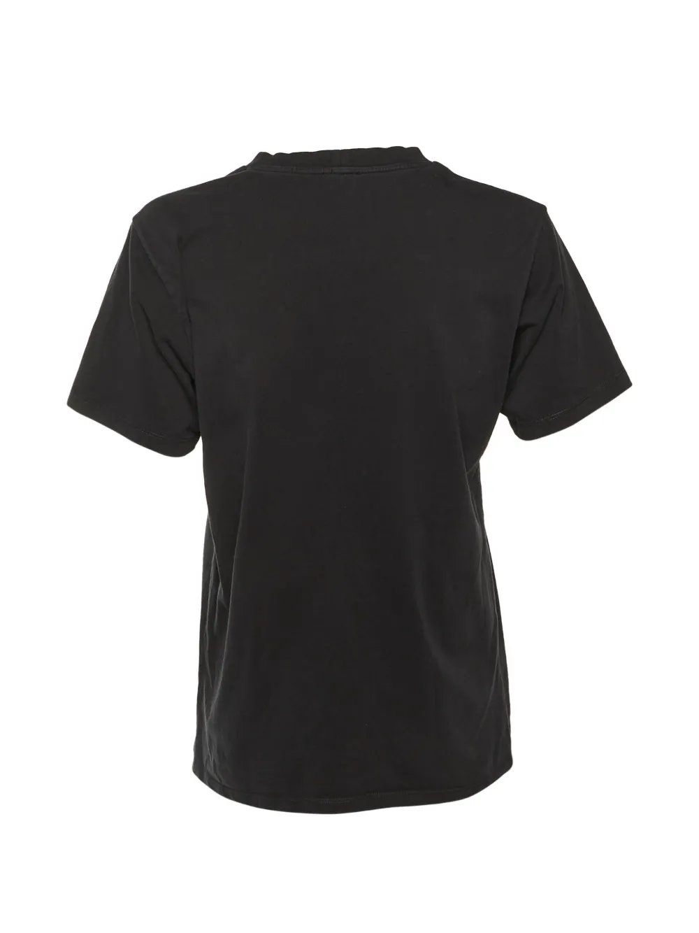 Kenzo Pre-Owned T-shirt met tijgerprint en ronde hals Zwart