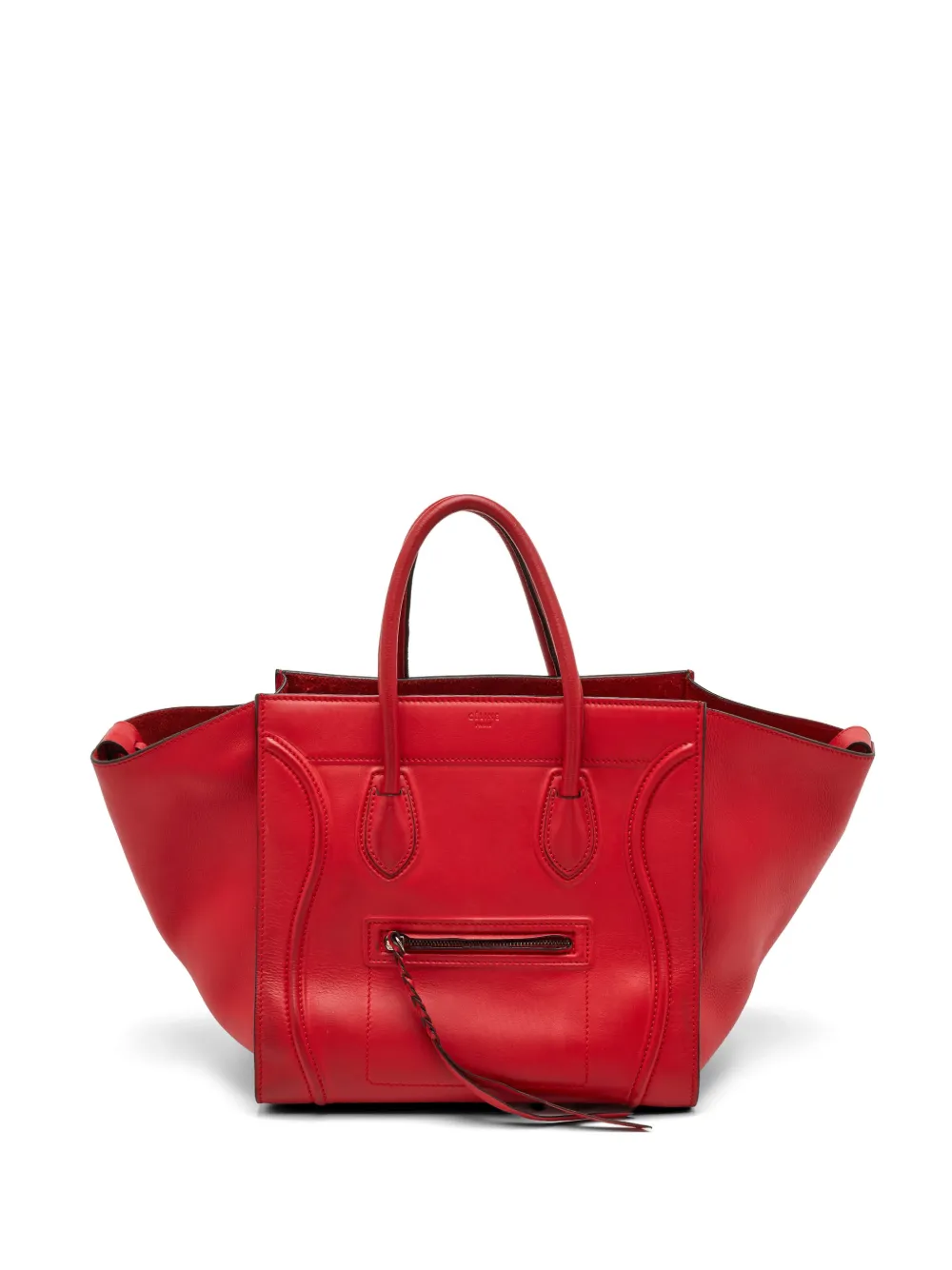 Celine Pre-Owned Luggage Phantom leather tote bag - Rosso