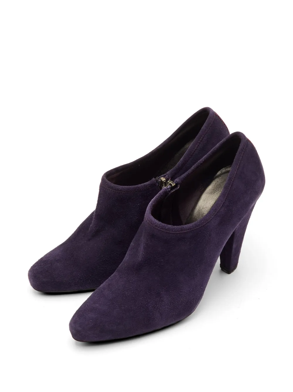 Prada Pre-Owned suede ankle boots - Viola