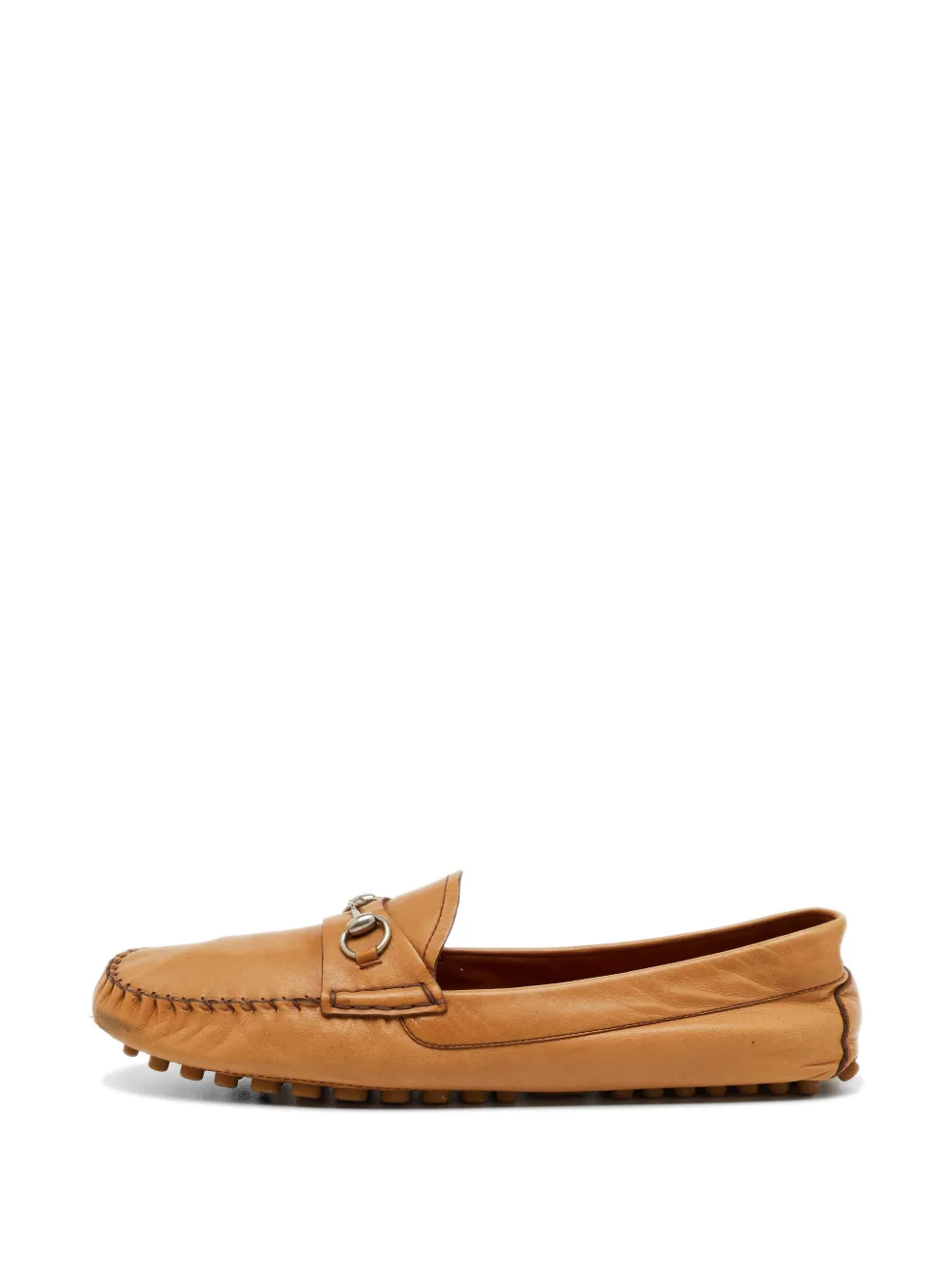 Gucci Pre-Owned Horsebit loafers - Braun