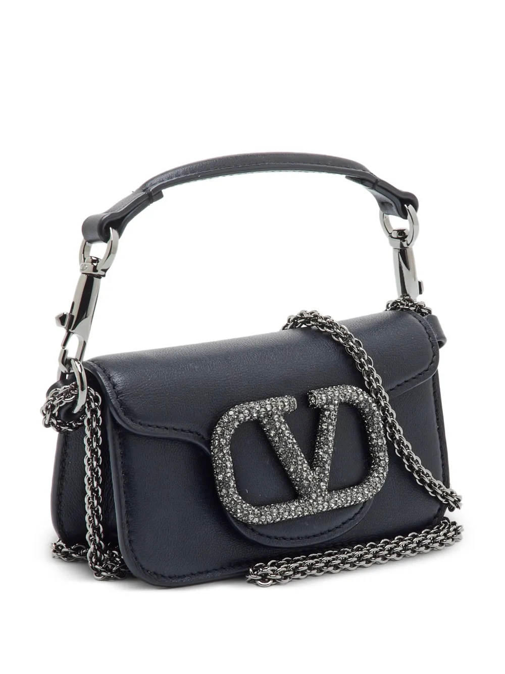 Valentino Garavani Pre-Owned VLogo Loco crossbody bag - Nero