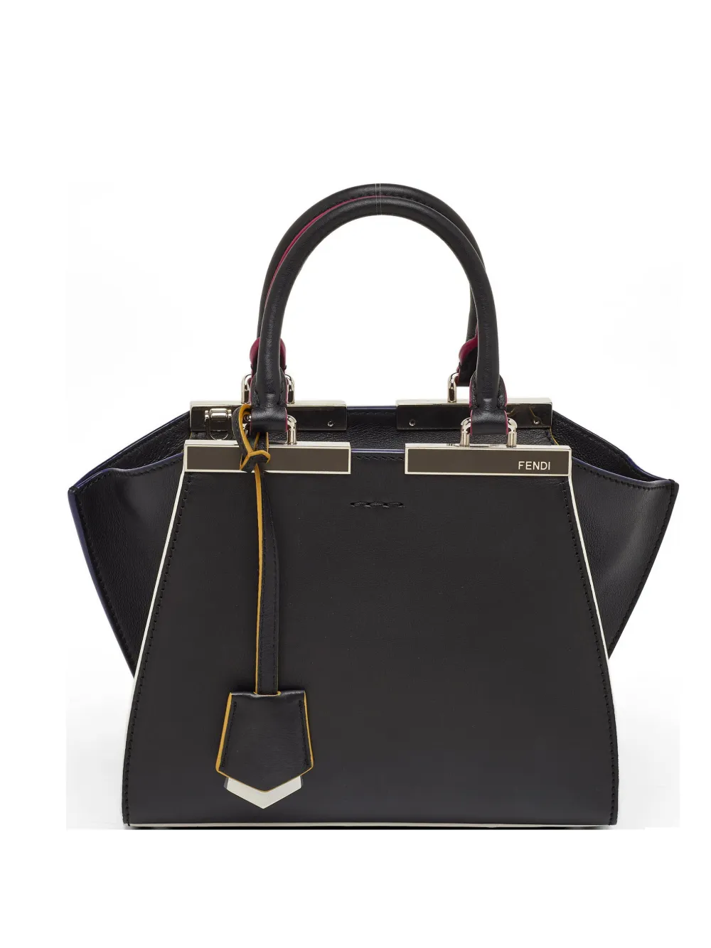 Fendi Pre-Owned Petite 3Jours leather tote bag - Schwarz