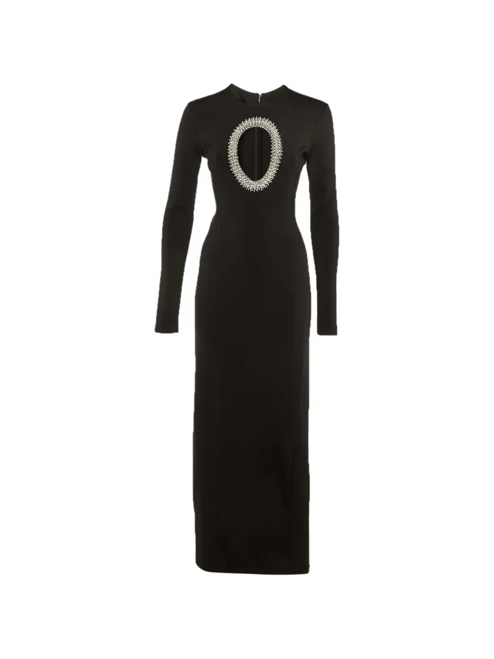 Givenchy Pre-Owned cut-out embellished maxi dress - Black