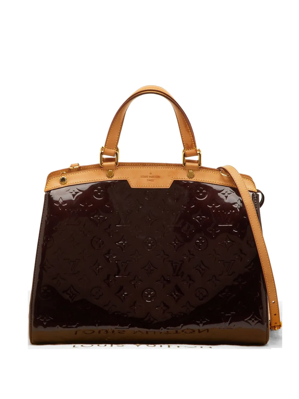 Louis Vuitton Pre-Owned Brea Monogram Vernis tote bag - Braun