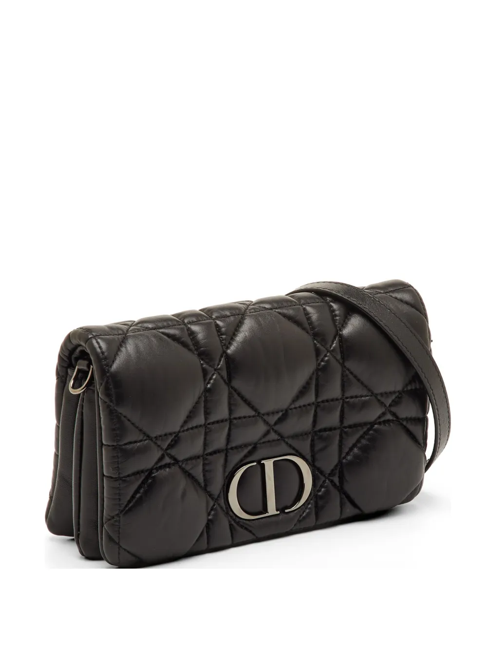 Christian Dior Pre-Owned Caro Macrocannage shoulder bag - Schwarz