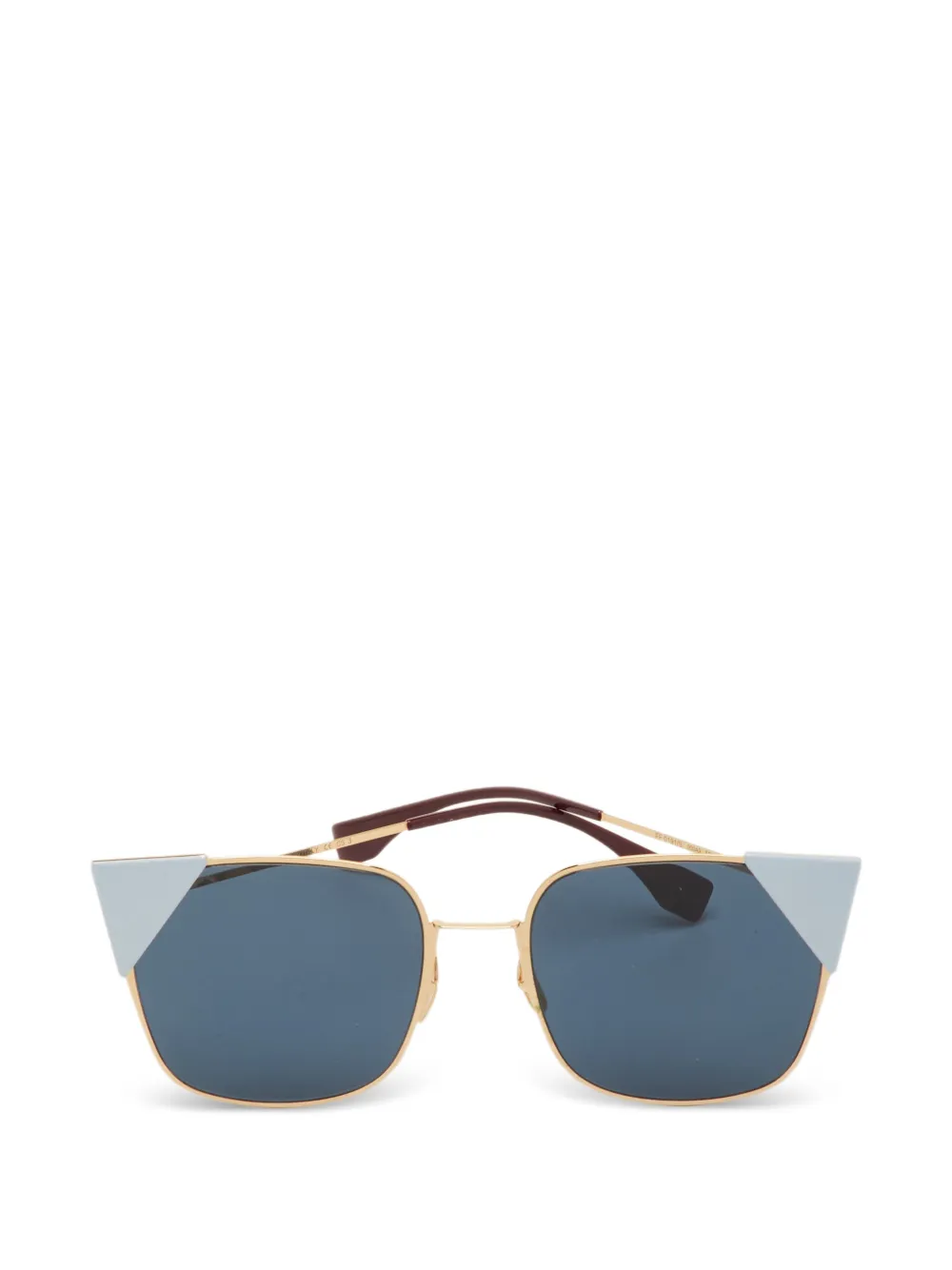 Fendi Pre-Owned cat-eye sunglasses - Oro