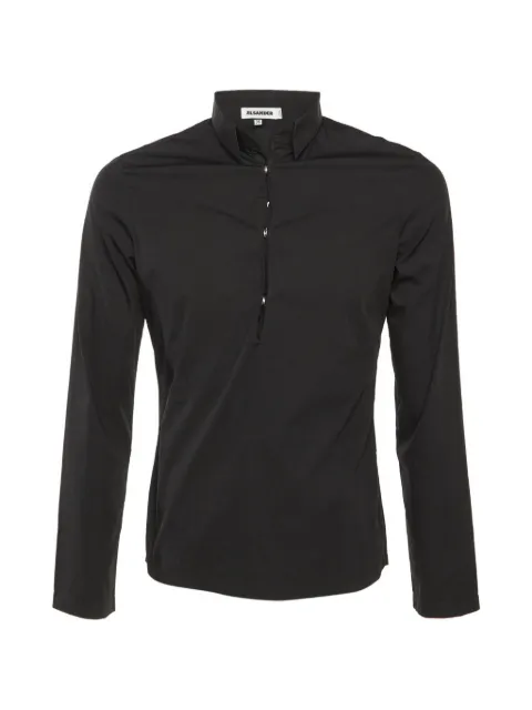 Jil Sander Pre-Owned half-placket shirt