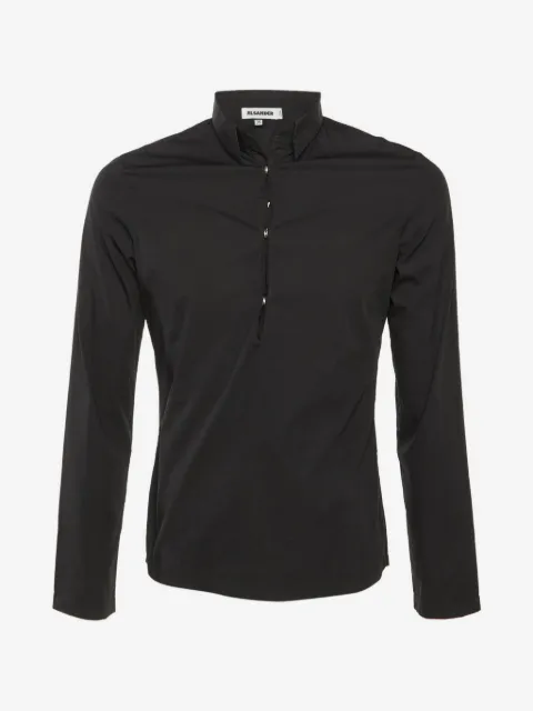 Jil Sander Pre-Owned half-placket shirt