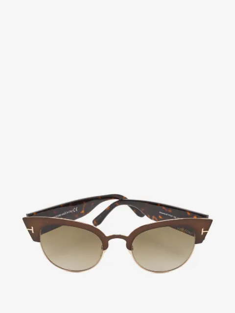 Tom Ford Pre-Owned lentes de sol con armazón cat eye