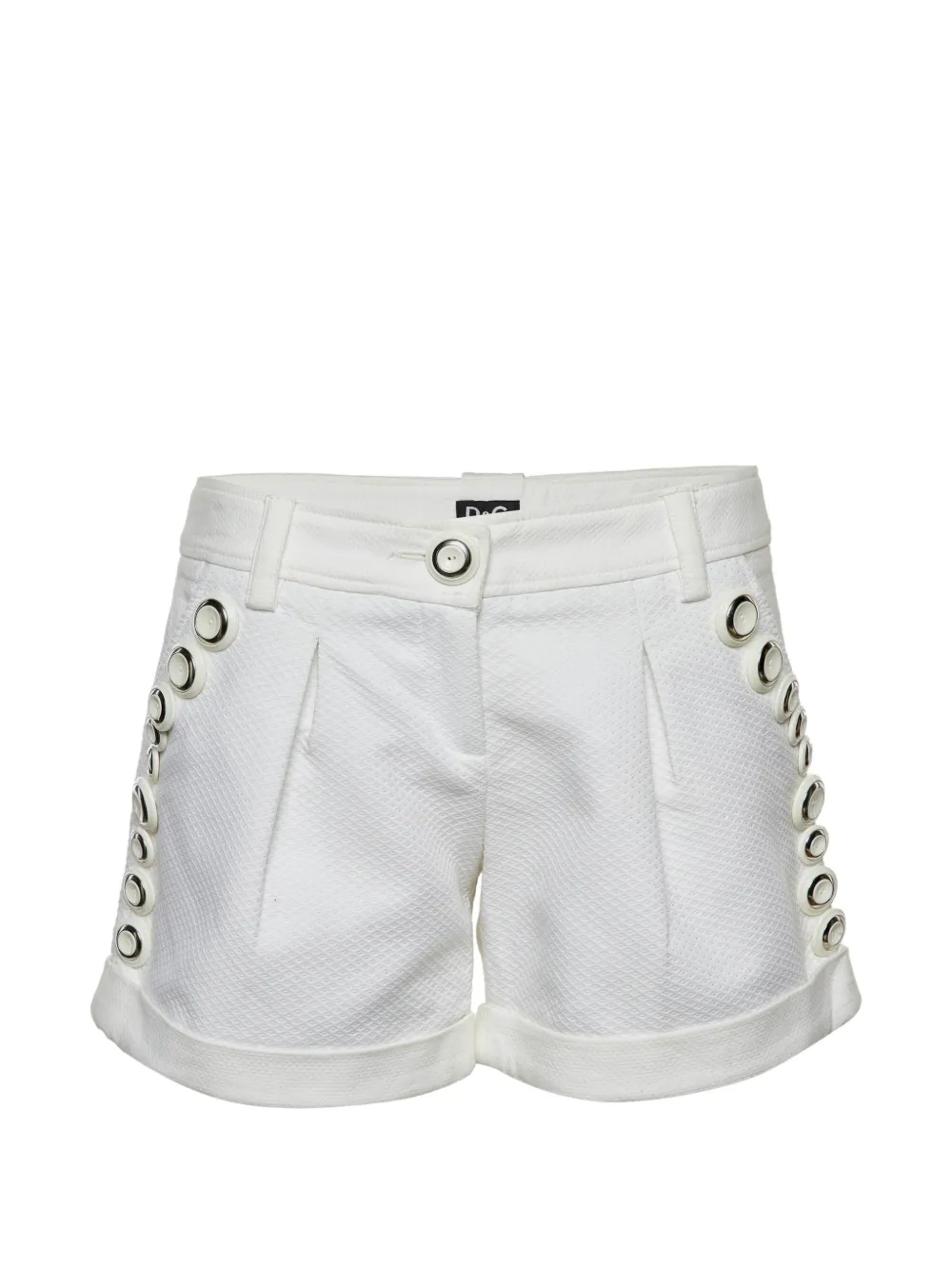 Dolce & Gabbana Pre-Owned button-detail shorts - Bianco